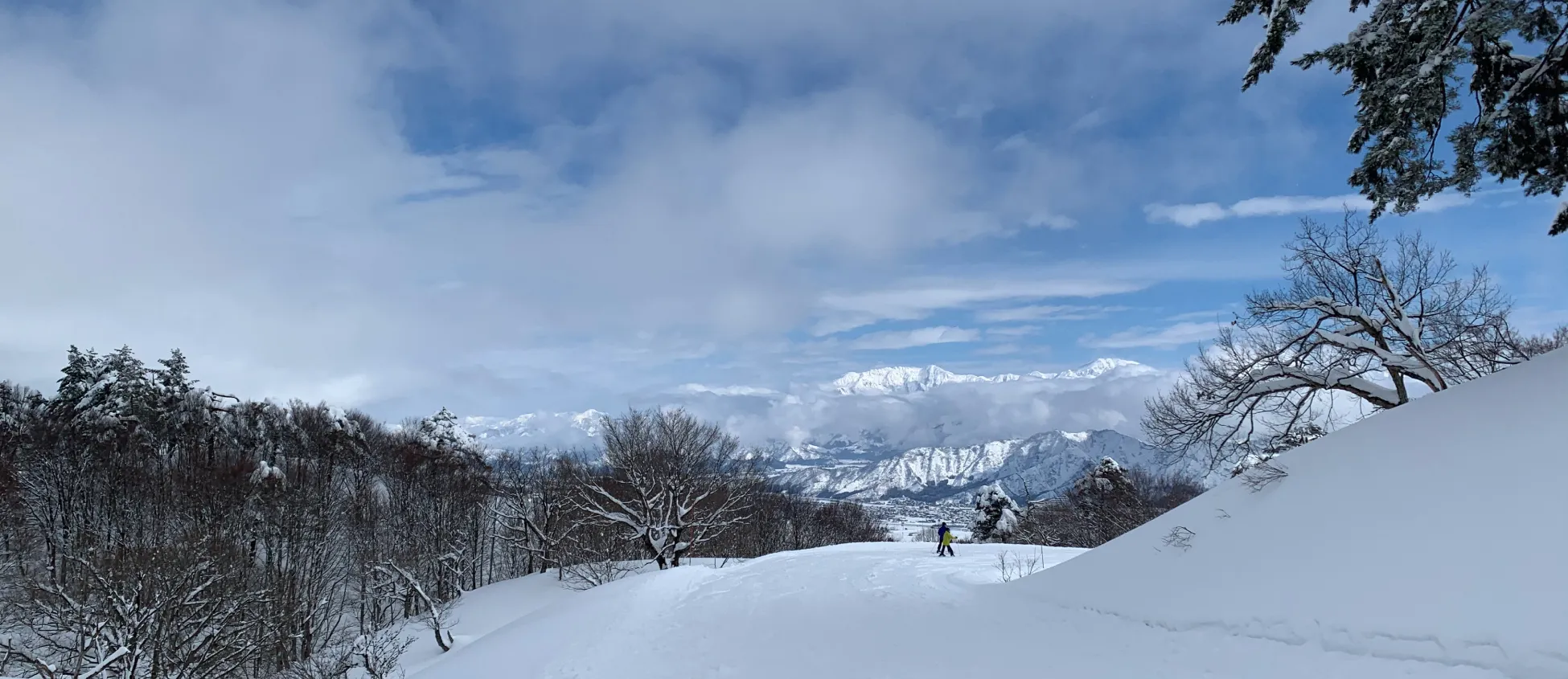 新潟・上越国際スキー場の景色